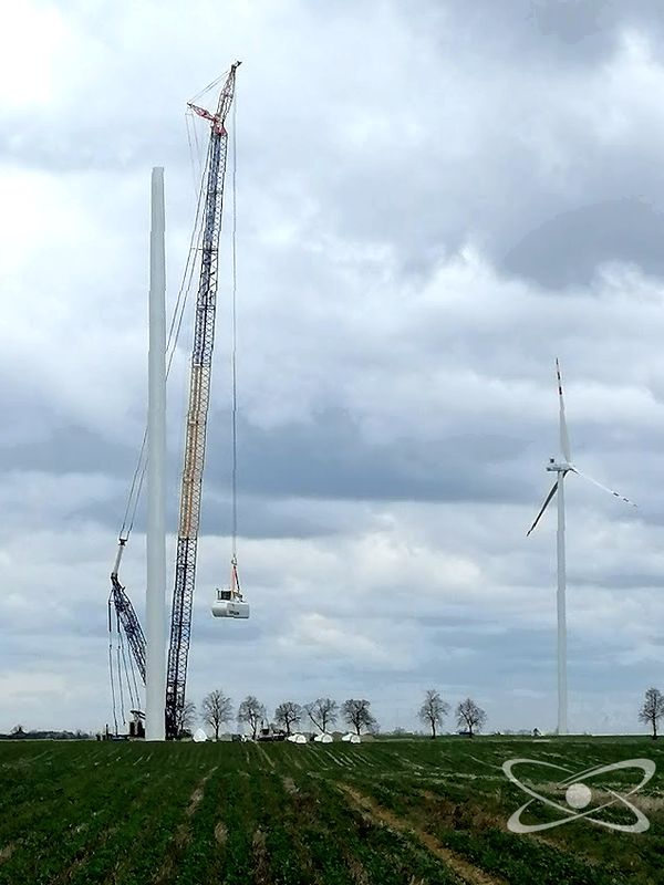 geosat obsluga geodezyjna farma wiatrowa polimex