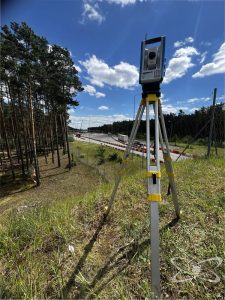geosat obsluga inwestycja droga