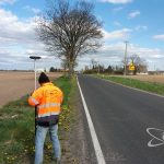 geosat pomiary geodezyjne droga