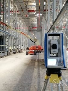 geosat realizacja hala przemysłowa
