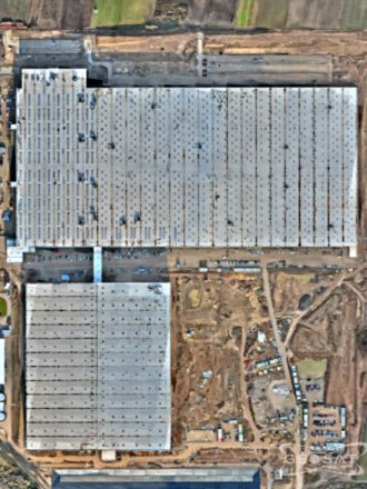 geosat ortofotomapa hala dron
